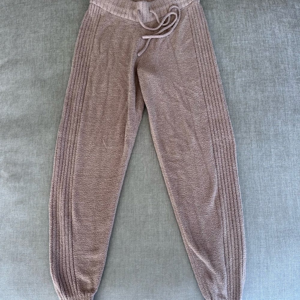 Spiritual Gangster Textured Taupe Joggers